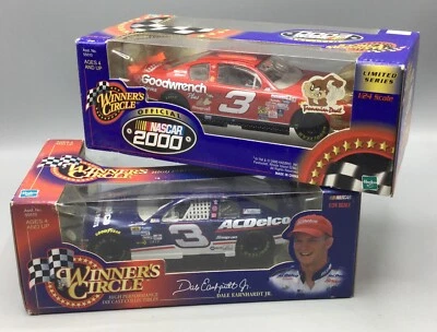 NASCAR - Dale Earnhardt & Sr. #3 Cars, Winners Circle, 1:24 Diecast - Image 1 of 4