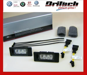 Audi Original LED Kennzeichenleuchten LED Kennzeichenbeleuchtung Upgrade-Set - Bild 1 von 1