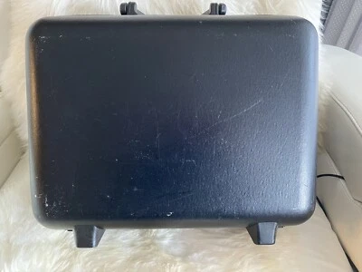 Maleta rígida Samsonite Oyster de colección EE. UU. Maletín negro con bloqueo de colección Foto 1 de 4