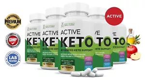 Active Keto ACV Pills 1275 MG Stronger Than Gummies Keto Pills 5 Bottles - Picture 1 of 5