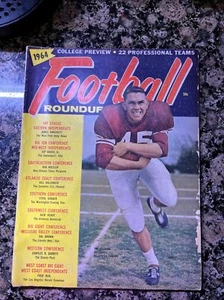 1964 Football Roundup Magazine College Vorschau Jim Grisham Sooners 73936 - Bild 1 von 3