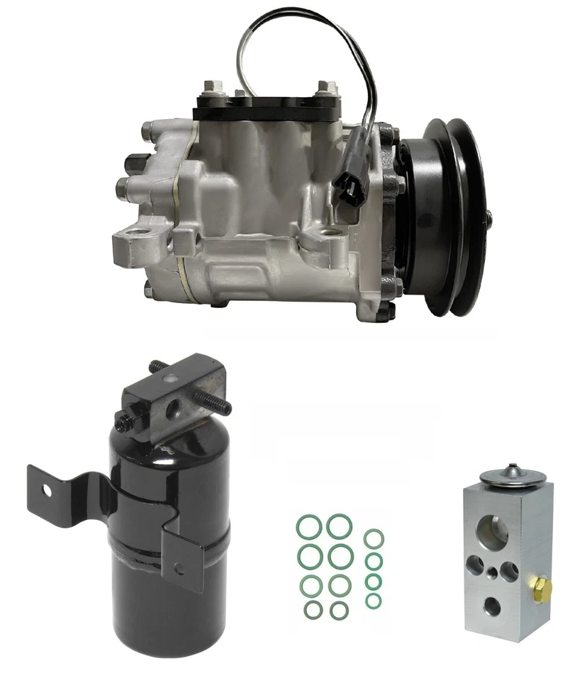 BRAND NEW RYC AC Compressor Kit EH100 Fits Plymouth Reliant 2.2L 2.5L 1987 1988 - Image 1 of 4