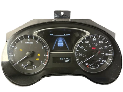 Painel de instrumentos velocímetro 2015 Nissan Altima 2.5L e 3.5L 66.774 milhas - Imagem 1 de 4