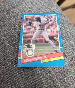 1991 Donruss Baseball Ken Griffey Jr. #49 All-Star Seattle Mariners - Bild 1 von 2