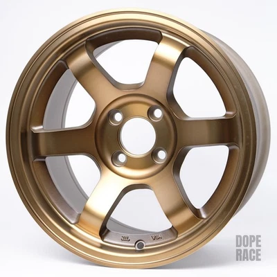 1 ROTA GRID CONCAVE - 15X8 20 毫米 4X100 67.1 轮毂运动铜轮/轮辋 — 第 1/3 张图片
