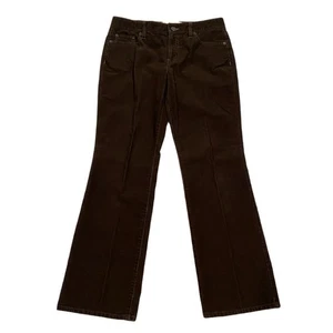 Ann Taylor LOFT Boot Cut Cord Jeans Damen 6P Petite Brown Stretch Hose - Bild 1 von 10