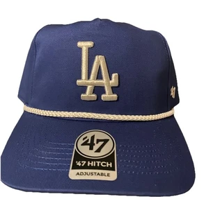 Los Angeles Dodgers 47 Marken Mütze Snapback Seil Blau Golfer Hitch Neu mit Etikett 90er Look - Bild 1 von 4