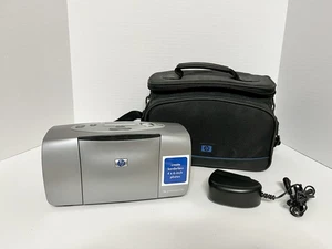 HP Photosmart 100 C8441A Inkjet Portable Photo Printer w/ Case And Power Cord - Picture 1 of 14