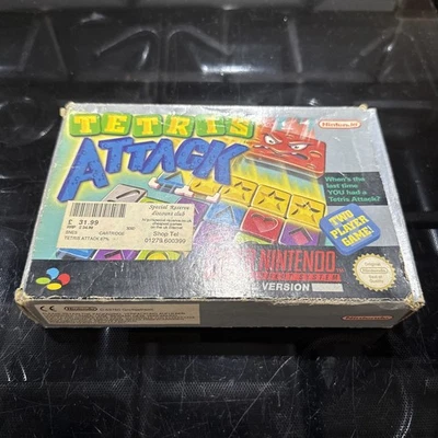 Tetris Attack - Super Nintendo SNES PAL - Boxed, Complete and Tested - Image 1 of 4
