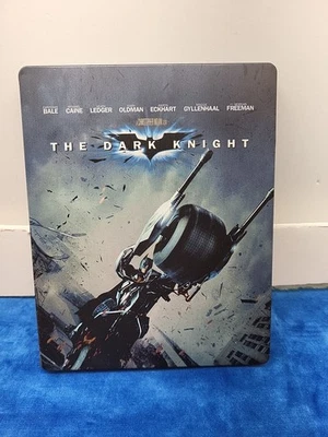 The Dark Knight (Blu-ray,2 Disc,  2012) Steelbook - Image 1 of 4