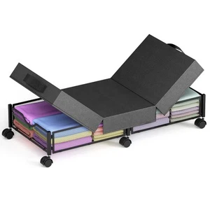Under Bed Storage with Wheels, 35.4Inch Extended Underbed Drawers with Heavy ... - Picture 1 of 7