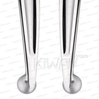 aluminum lever kit chrome oe replace 36700052 for Harley Iron 883 XL883N '14-'15 - Imagem 1 de 4
