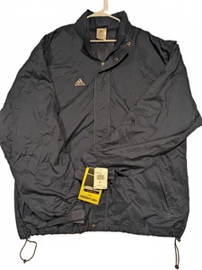 Adidas TM Rain Jacket ClimaProof Waterproof Navy Windbreaker Mens 2XLT - Picture 1 of 8
