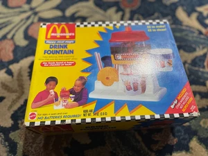 Vintage Mcdonalds Happy Meal Snack Make Drink Fountain - Picture 1 of 1