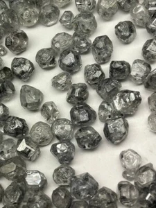 5Ct Lab Grown Rough Loose Diamond Lot Lab Created Diamond Lot For Making Jewelry - Bild 1 von 13