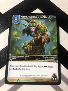 World of Warcraft WoW TCG Nylaith Guardian Of The Wild Scourgewar 6/270 Uncommon - Picture 1 of 2