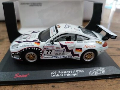 Saico 1/32 Porsche 911 GT3R Freisinger 24h Le Mans 2001 - Immagine 1 di 2