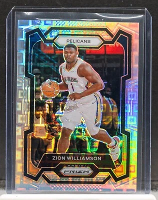 Zion Williamson 2023 - 24 2023 23 - 24 帕尼尼 Prizm Pandora #27 #D 009/150 — 第 1/2 张图片
