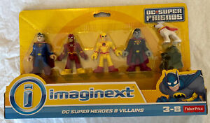 Imaginext DC Super Friends Batman Heroes & Villains Professor Zoom Krypto Set