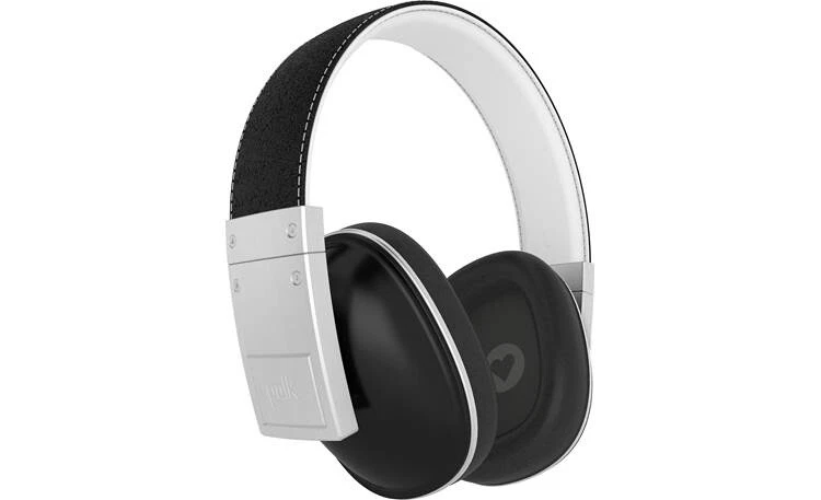 Auriculares con hebilla Polk Audio - Negro/Plateado - Control de 3 botones, Micrófono, Nuevos Foto 1 de 4
