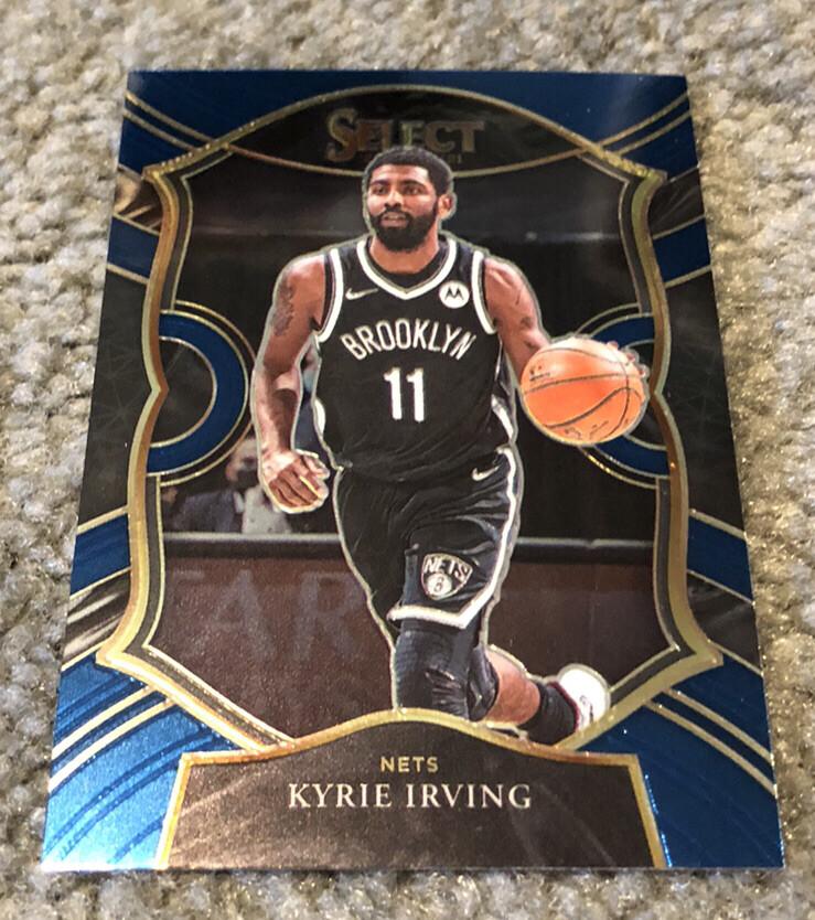 KYRIE IRVING 2020-21 Panini Select Blue #42 Nets Concourse ID:20475