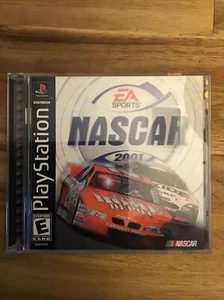 NASCAR 2001 (Sony PlayStation 1, 2000) Good Condition Case And Manual - Picture 1 of 3