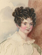 Harriet Cheney (1771-1848) - c.1825 Watercolour, Portrait of a Young Lady
