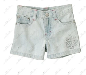 Gymboree sz 4 Cape Cod Cutie Gem Sea Scalloped Denim Shorts NWT Vintage - Picture 1 of 3