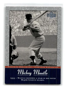 2001 Upper Deck #MM16 Mickey Mantle New York Yankees Pinstripe Exclusives 202469 - Picture 1 of 2
