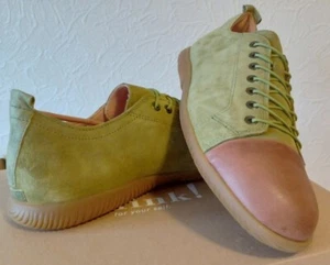 ¡Piensa! Zapatillas de gamuza HAUKI muss-combi bajas € 199.90rrrp *Talla EU43.5* (Reino Unido 9.5/10) - Imagen 1 de 9