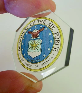 Octagon Military Challenge Coin custom transparent lot of 10pcs - Bild 1 von 6