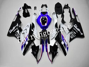 Fit for 2015-2016 S1000RR White Black Blue HP4 ABS Injection Mold Fairing Kit - Picture 1 of 7