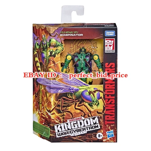 New Transformers Waspinator Hasbro War for Cybertron Action Figure Toys In Stock Cover
