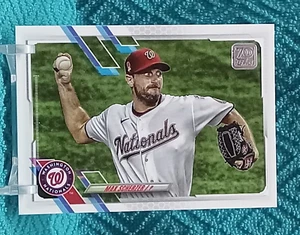 2022 Topps Series 2 Max Scherzer SP 081/300 Washington Nationals - Picture 1 of 2