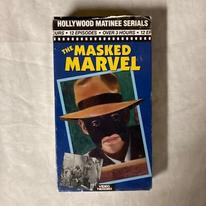 The Masked Marvel [VHS] 1993 - Picture 1 of 2