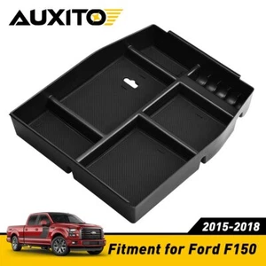 Car Center Console Storage Organizer For Ford F150 Raptor 2015-2018 Armrest Box - Picture 1 of 8