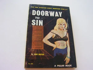 DOORWAY TO SIN 1962 JOHN BAXTER VINTAGE COLLECTOR CLASSIC - Picture 1 of 2