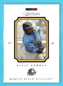 Elvis Andrus 2007 Tristar Autehntics Pelicans - Picture 1 of 2