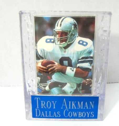 Troy Aikman Standup Plaque Dallas Cowboys NFL Football Cover