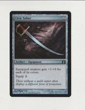 Civic Saber - Return to Ravnica - Foil