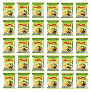Bigpack: 30 x 60g MAMA Gemüse Suppe Einzelpackung Vegetable Flavour Nudelsuppe - Bild 1 von 2