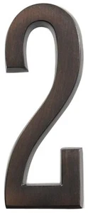 Distinctions by Hillman 843256 4-Inch Die Cast Self-Adhesive House Address Ag... - Picture 1 of 7