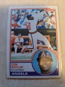 1983 TOPPS DON BAYLOR #105 NM - Picture 1 of 1