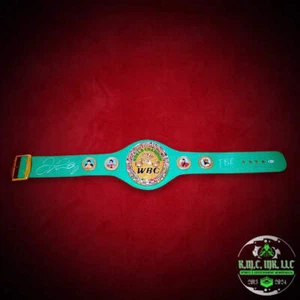 *WBC FLOYD MAYWEATHER FIRMADO AUTOGRAFIADO INSCRITO "TBE" CAMPEONATO MUNDIAL WBC - Imagen 1 de 4