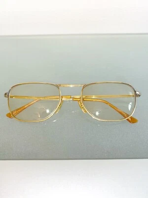 Monturas de gafas recetadas vintage Amor llenas de oro hechas en Francia Foto 1 de 4
