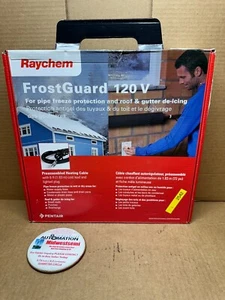 NEW RAYCHEM FROSTGUARD FG1-18P-G PIPE FREEZE PROTECTION 120V CABLE SHIPS SAMEDAY - Picture 1 of 12