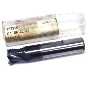 YG 75321CF C4FSR-3204F 1/2" 4-Flöte Stummelänge Schrupp Schaftfräser M42 Futura - Bild 1 von 4