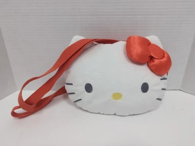 Сумка через плечо Hello Kitty Sanrio для девочек тканевая застежка-молния регулируемый ремень - Изображение 1 из 4