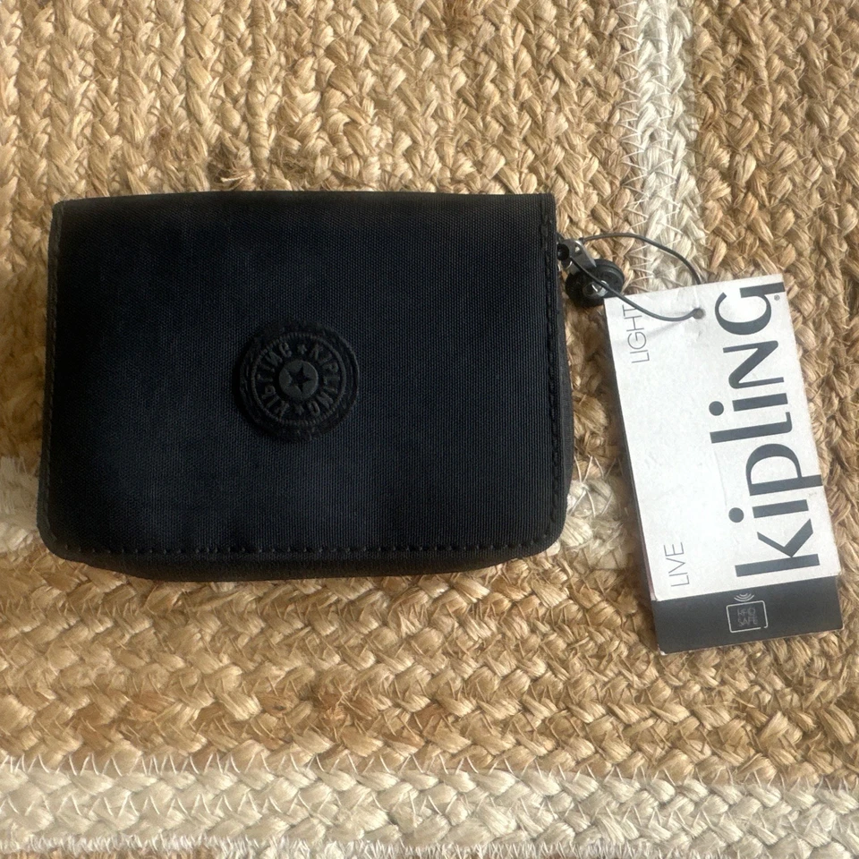 Kipling Women's Money Love RFID Wallet Black Noir One Size