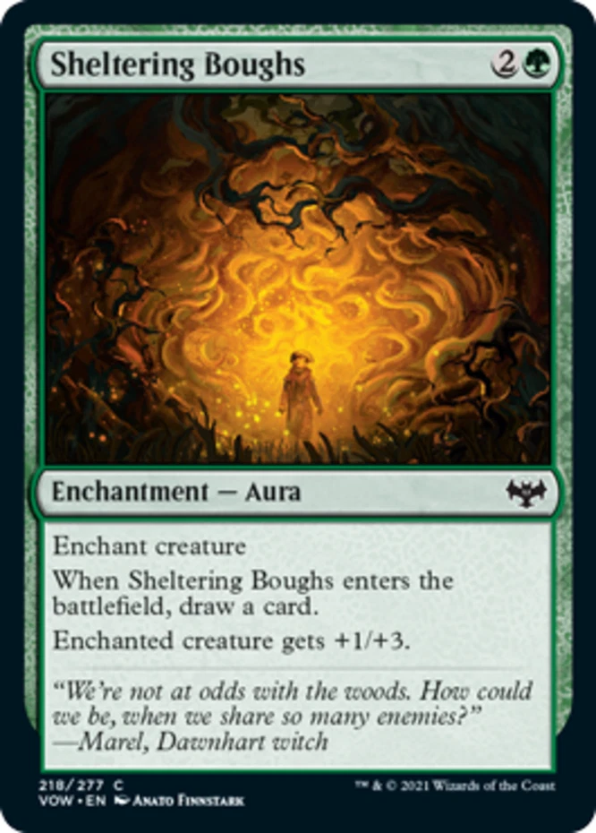 x1 Sheltering Boughs - Innistrad: Crimson Vow - NM - MTG - Image 1 of 1